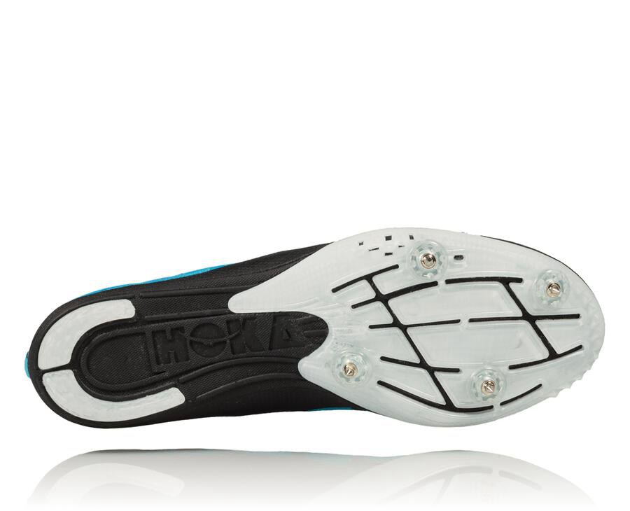 Spikes Atletismo Hoka One One Feminino Azuis/Branco - Rocket X - 807-RUXLQD